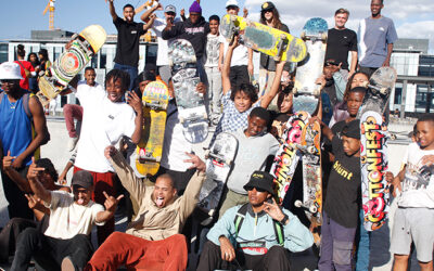 Skateboarding for Cash: The Cottonfest Best Trick comp hosted by Day Marumo at Battery Skate Park, Cape Town